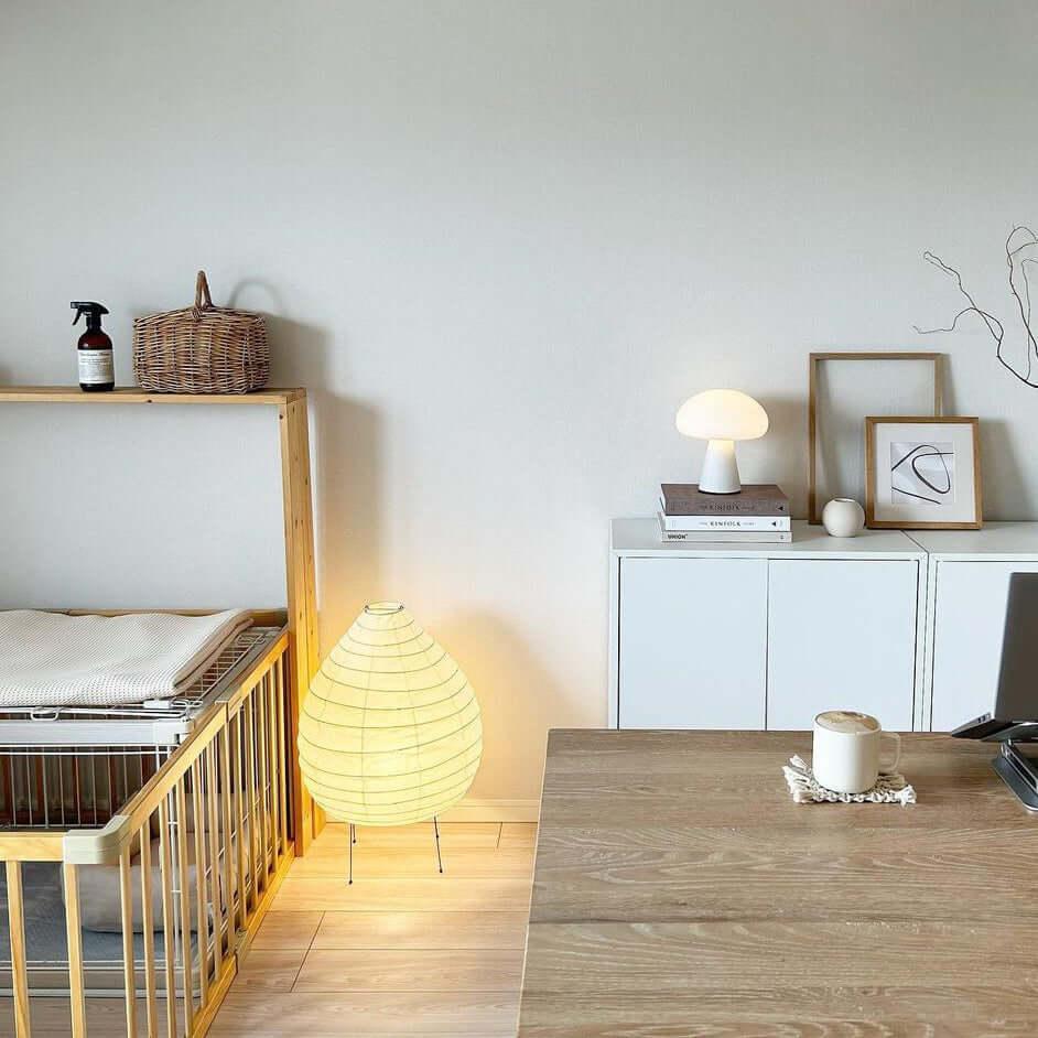 Washi Paper Lantern Table Lamp - view 7
