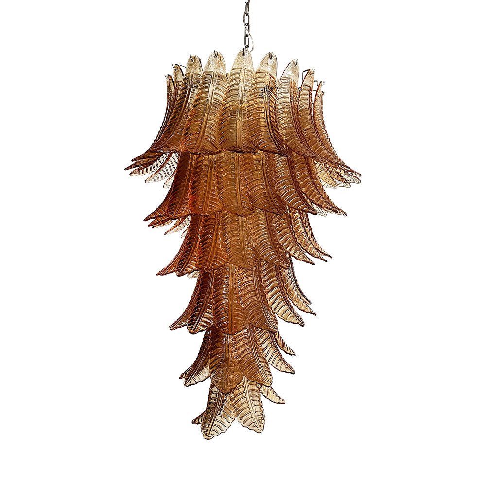 Rosalind Murano Amber Chandelier