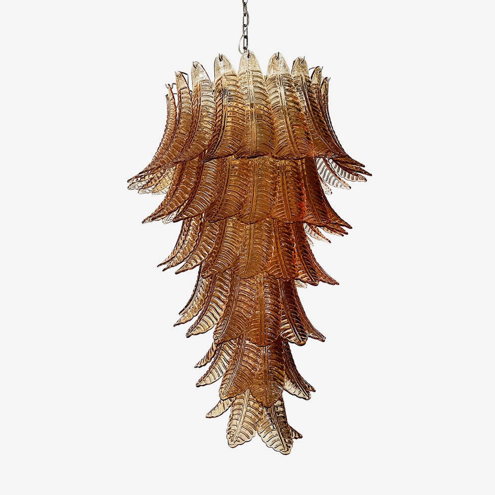Rosalind Murano Amber Chandelier