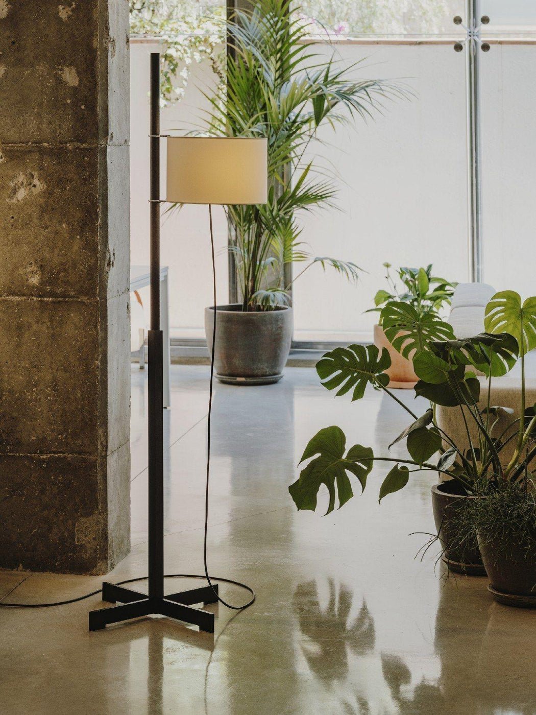 Wood Tmm Floor Lamp