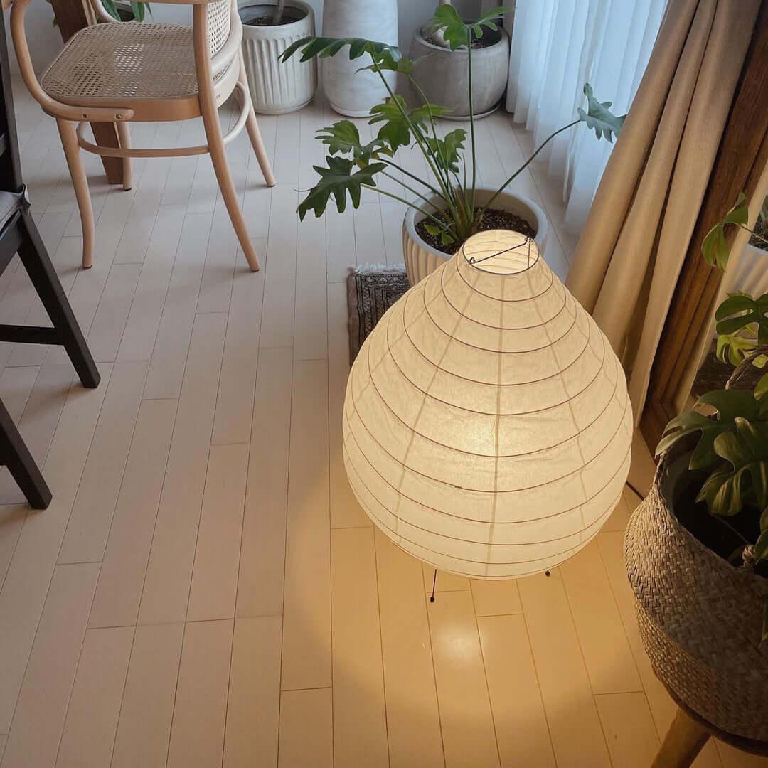 Washi Paper Lantern Table Lamp - view 2