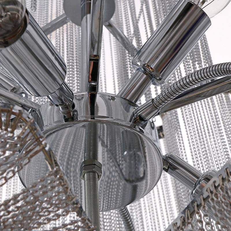 Cadena Metal Tassel Chandelier - view 7