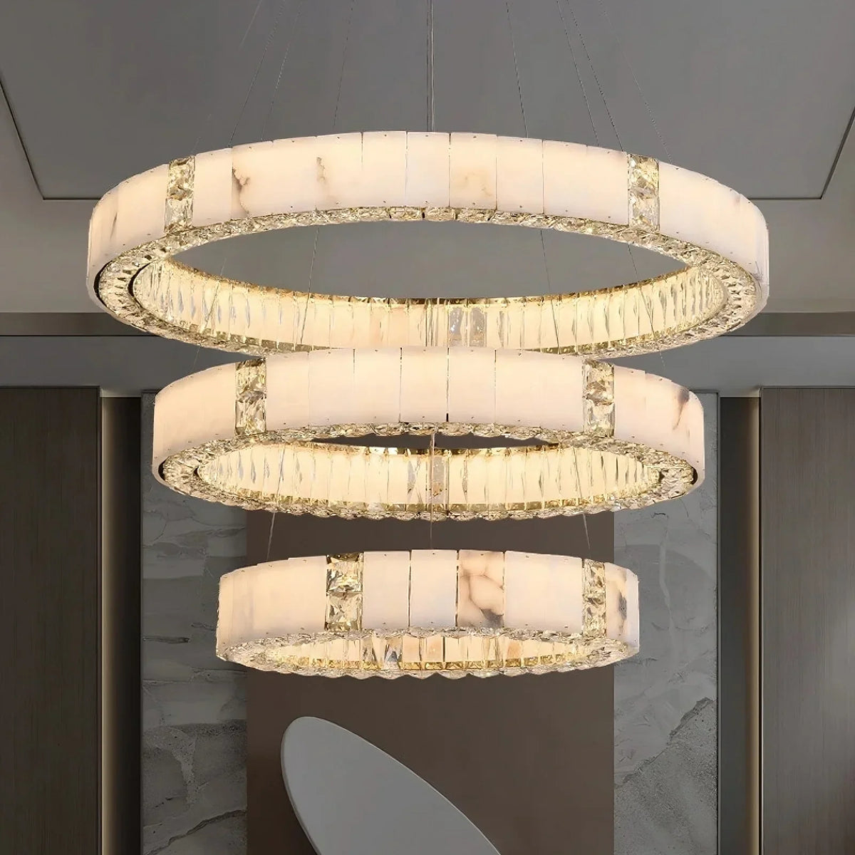 Edes Modern Chandelier - view 2