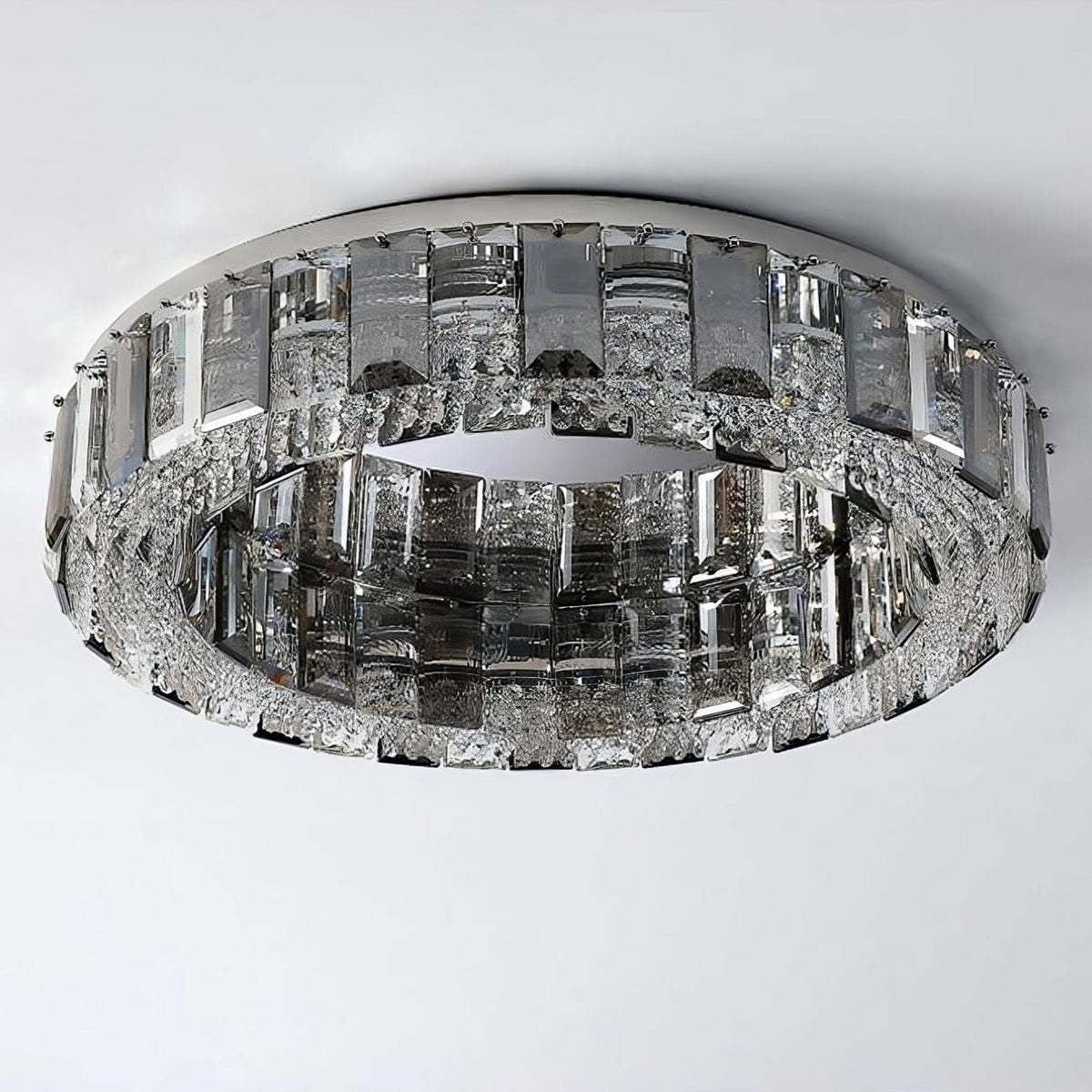 Lancia Crystal Ceiling Light Fixture - view 6