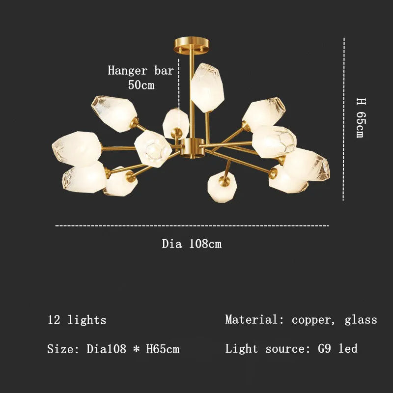 Multi Pendant Modern Chandelier - view 8