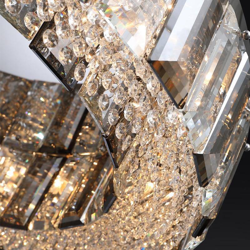 Lancia Crystal Ceiling Light Fixture - view 3