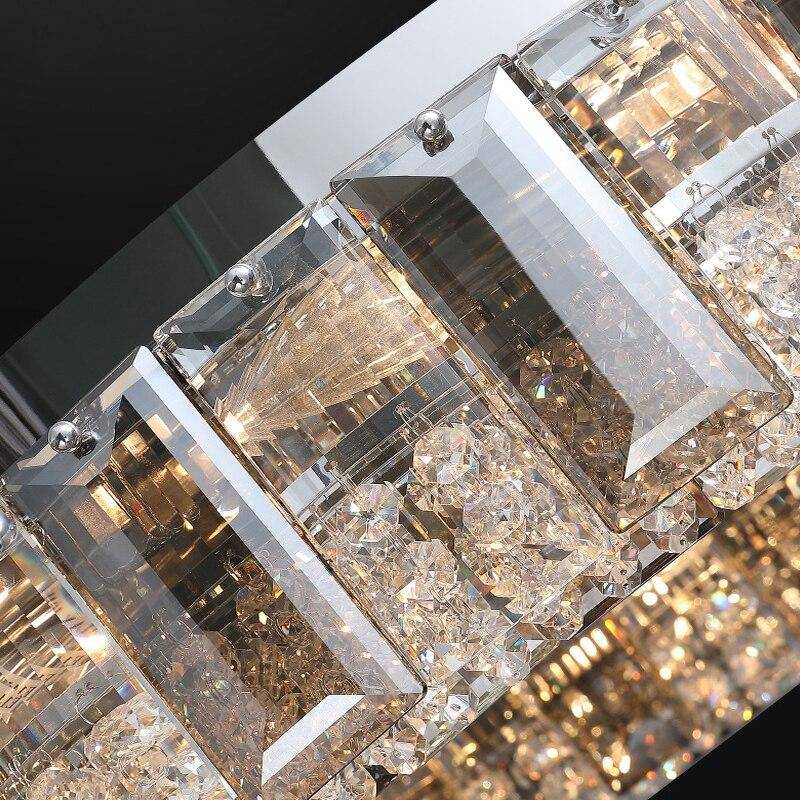 Lancia Crystal Ceiling Light Fixture - view 4