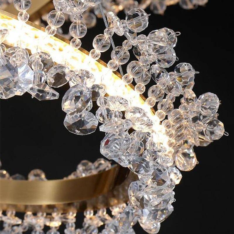 Capri 3-Tier Modern Chandelier - view 3
