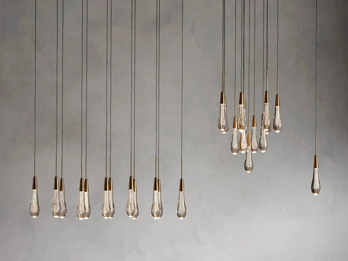 Soltaire Linear Chandelier 37"W