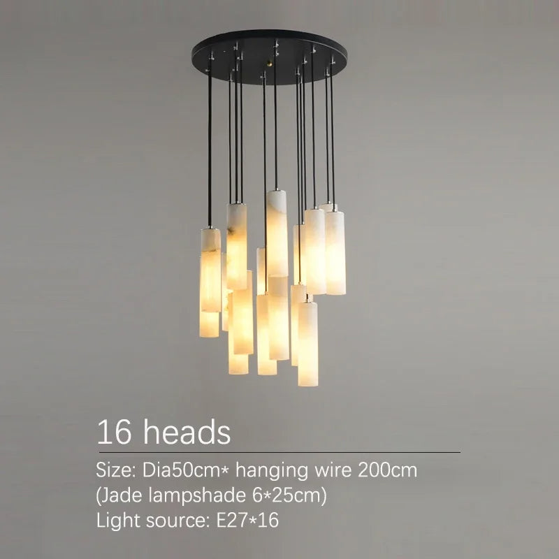 Moonshade Marble Pendant Light Fixture