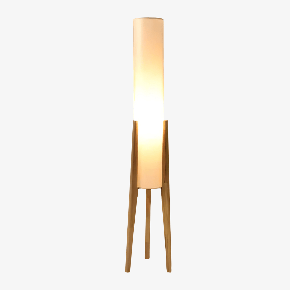 Tripod Walnut Floor Lamp - view 16
