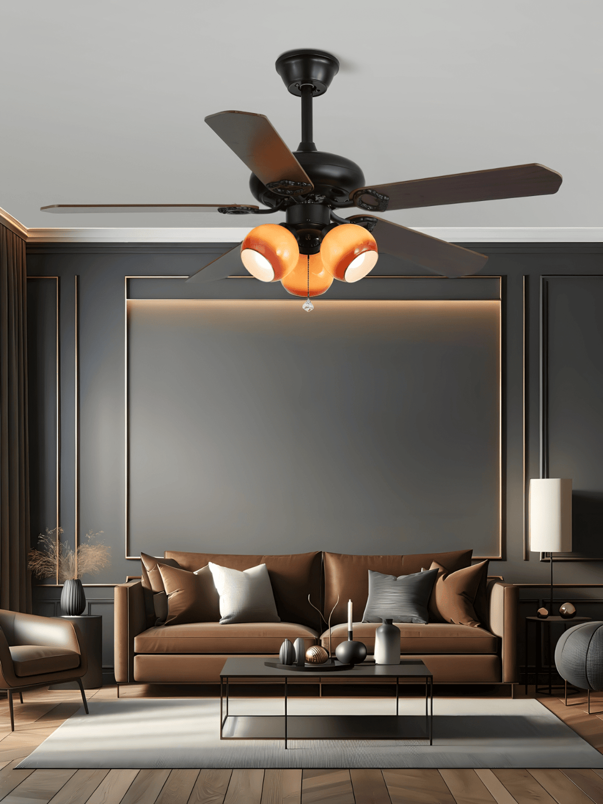 Calantha Bloom Ceiling Fan Light - view 5