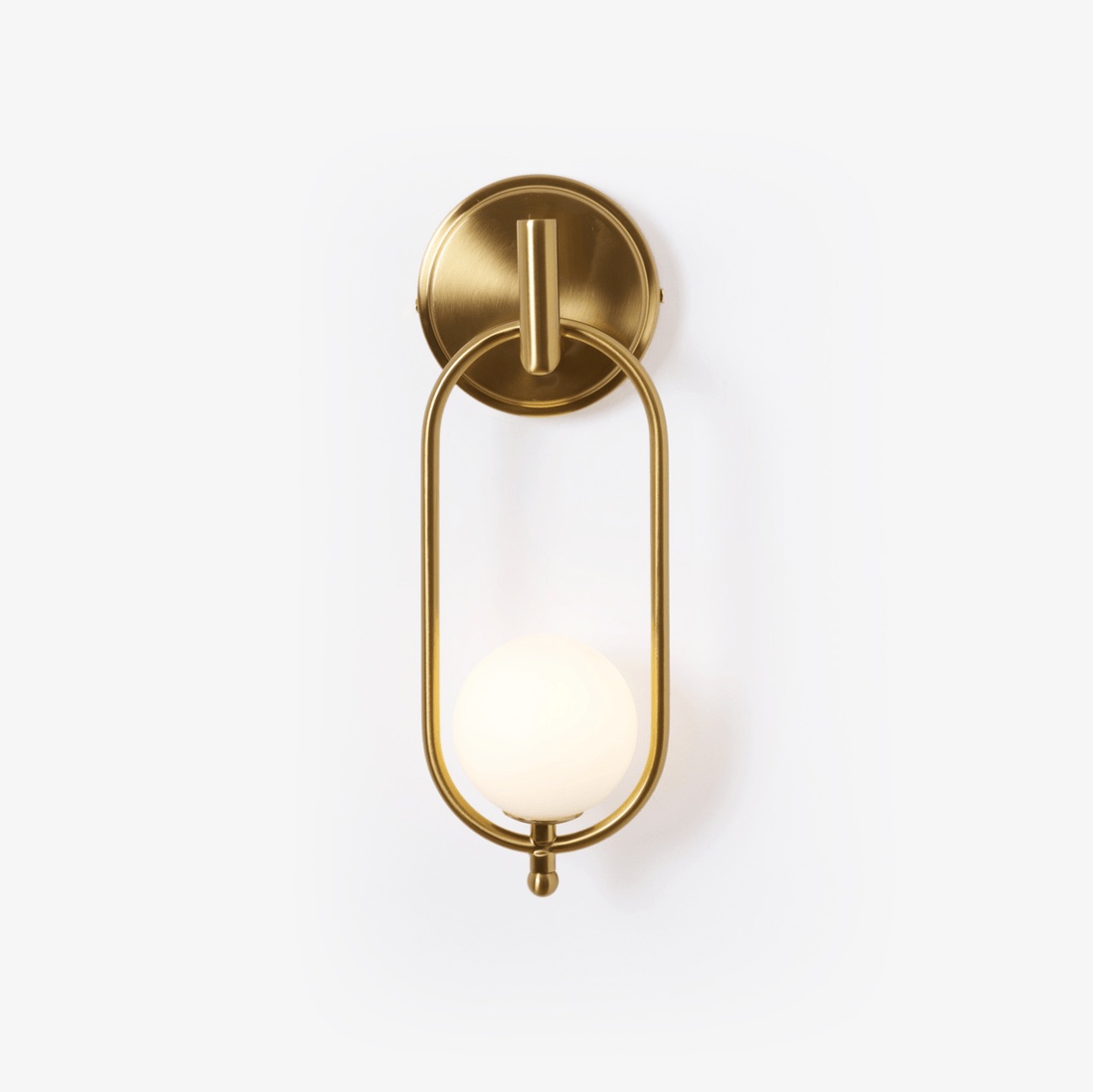 Aurea Brass Wall Light