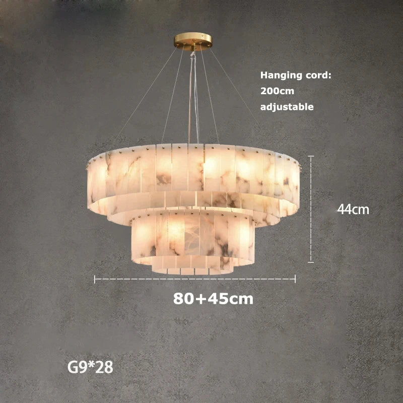 Oakley Marble Chandelier