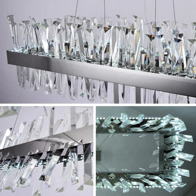 Calvi Crystal Dining Room Chandelier - view 5