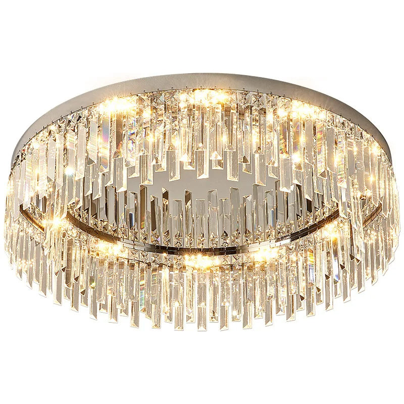 Gio Flush Mount Crystal Ceiling Light - view 9