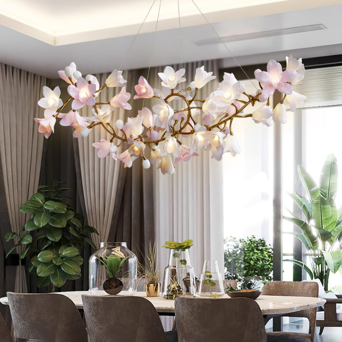 Circular Blossom Chandelier - view 23