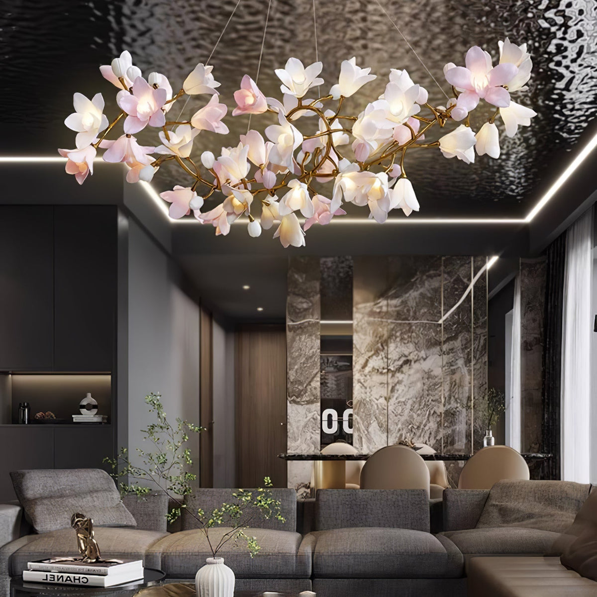 Circular Blossom Chandelier - view 24