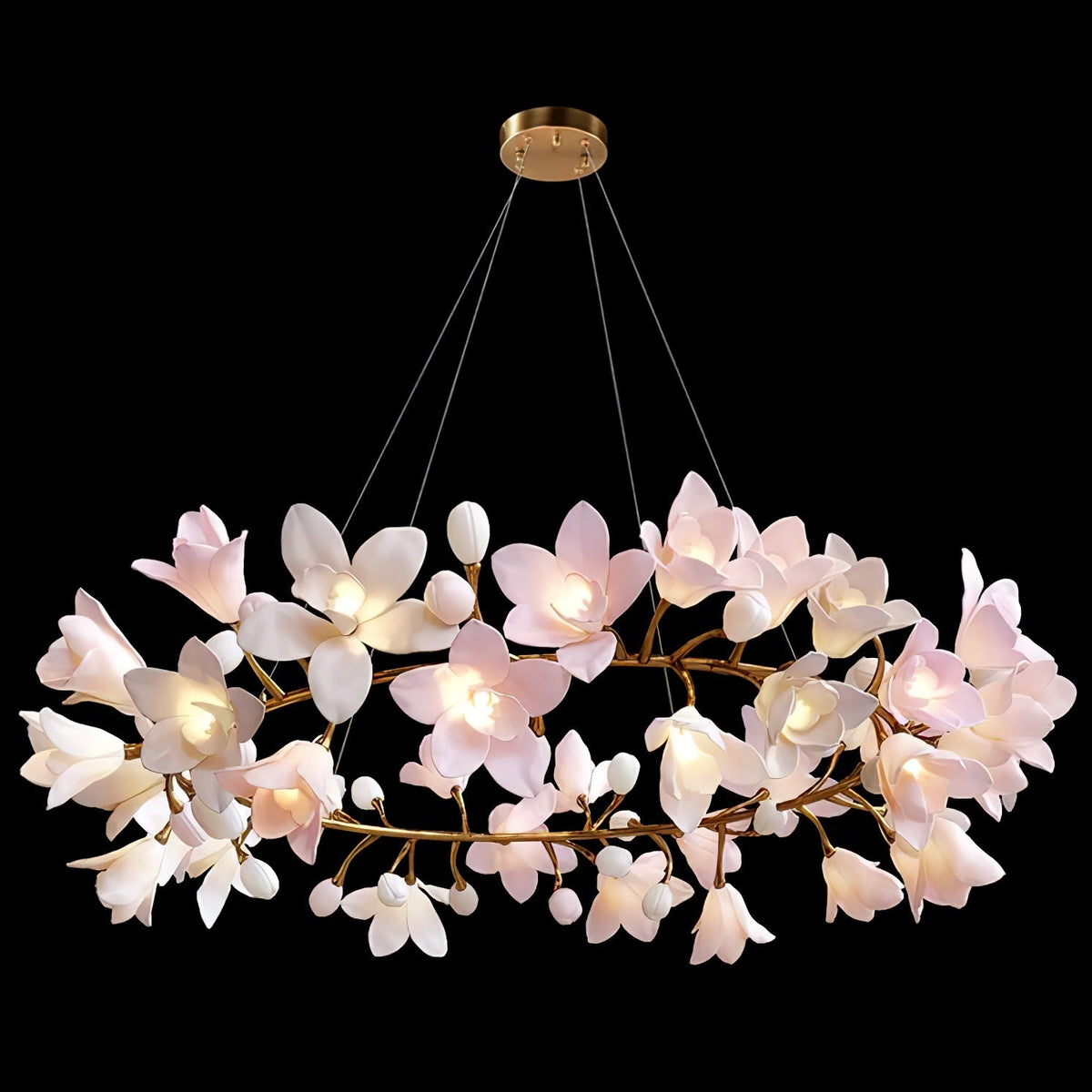 Circular Blossom Chandelier - view 26