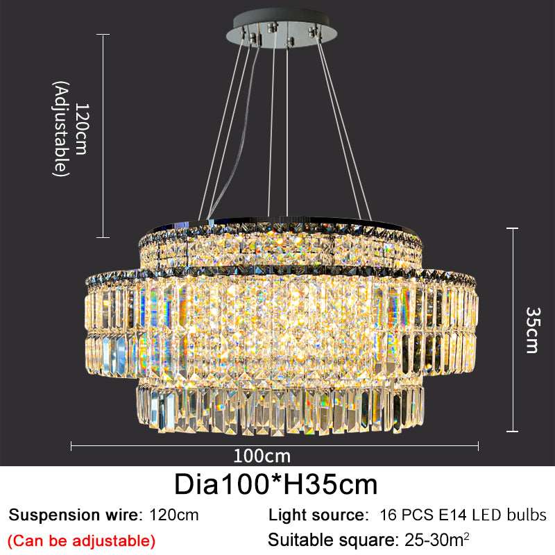 Bacci Crystal Chandelier