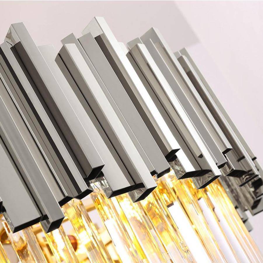 Gio Crystal Contemporary Chandelier - view 2