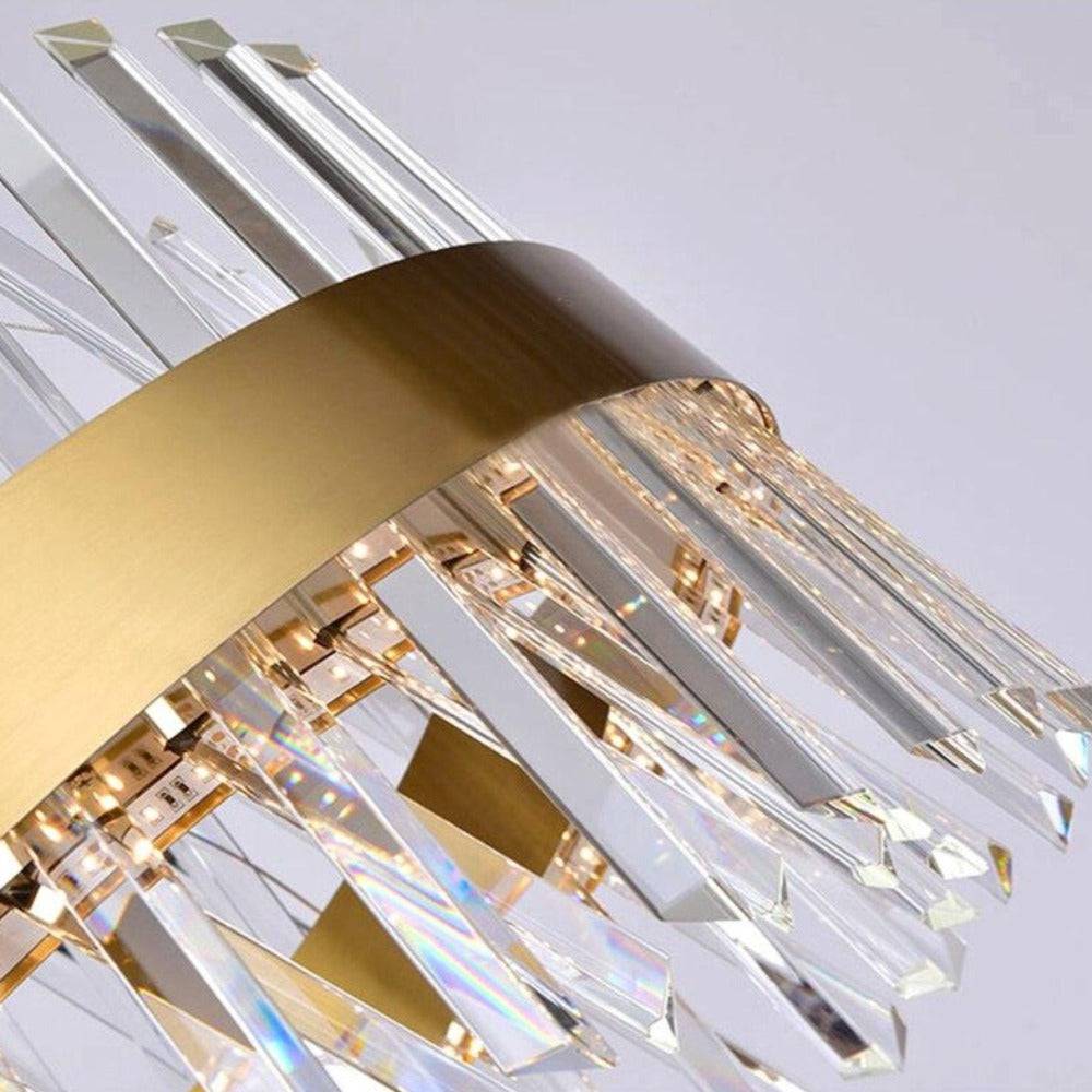 Calvi Crystal Modern Chandelier - view 9