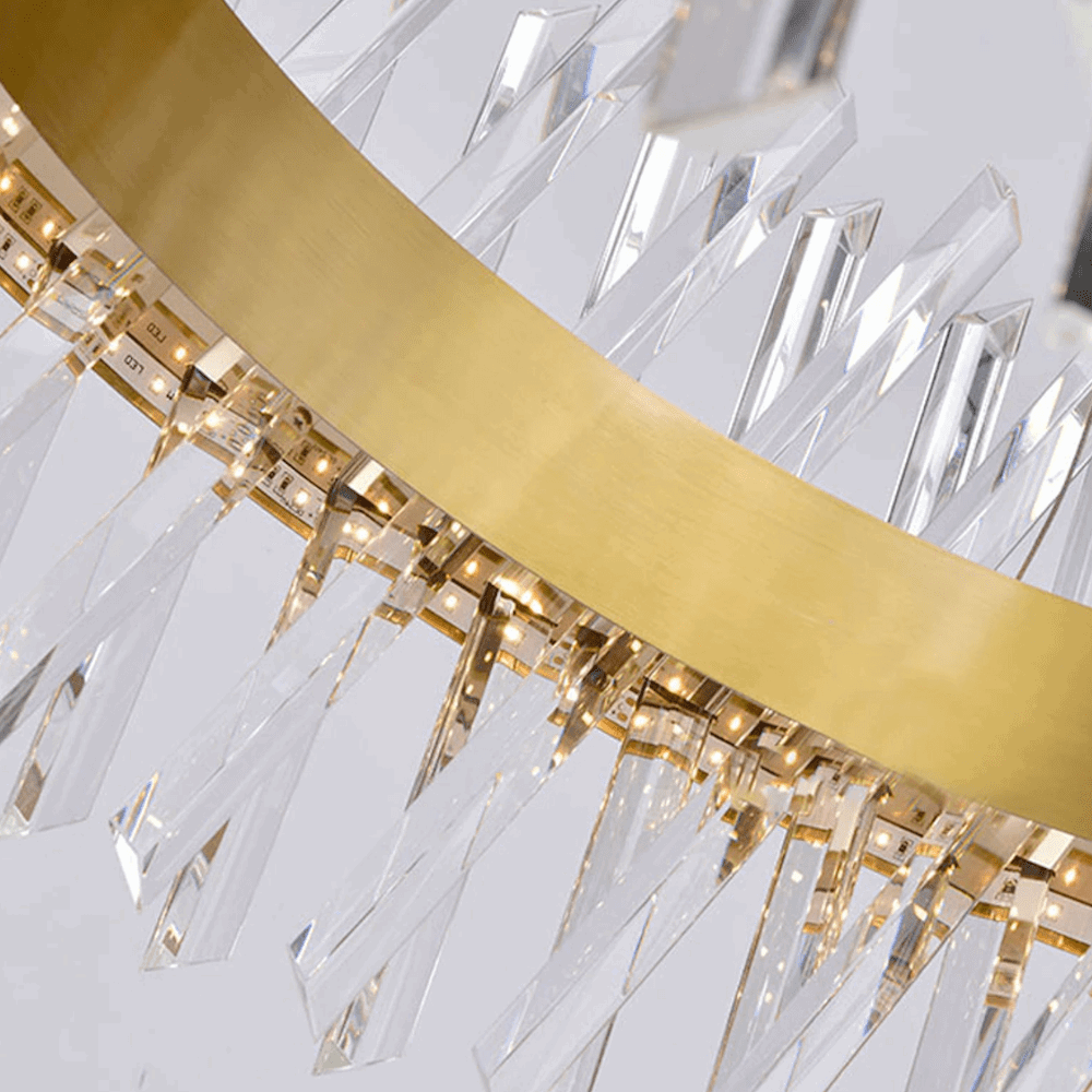 Calvi Crystal Modern Chandelier - view 8