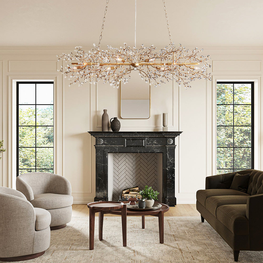 Fiore Linear Chandelier 43''51''68''