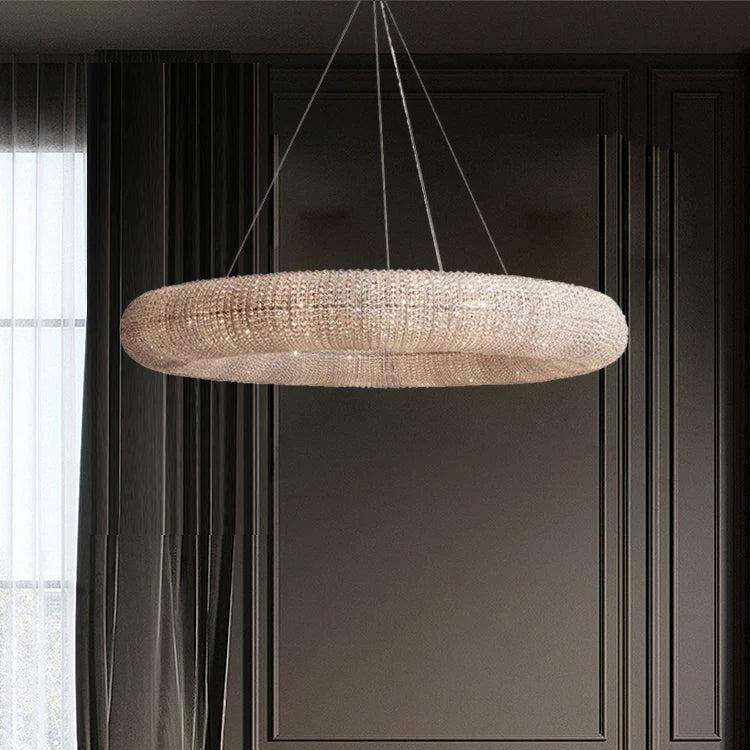 Bergamo Crystal Modern Chandelier
