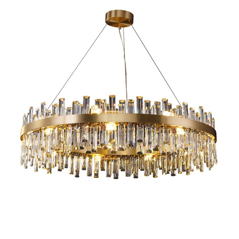 Asti Crystal Modern Chandelier - view 6