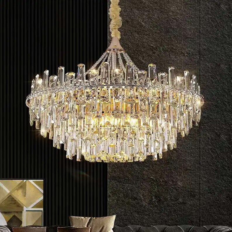 Gio Crystal Modern Chandelier - view 2
