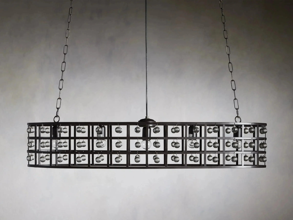 La Cage Oval Chandelier 5-Light