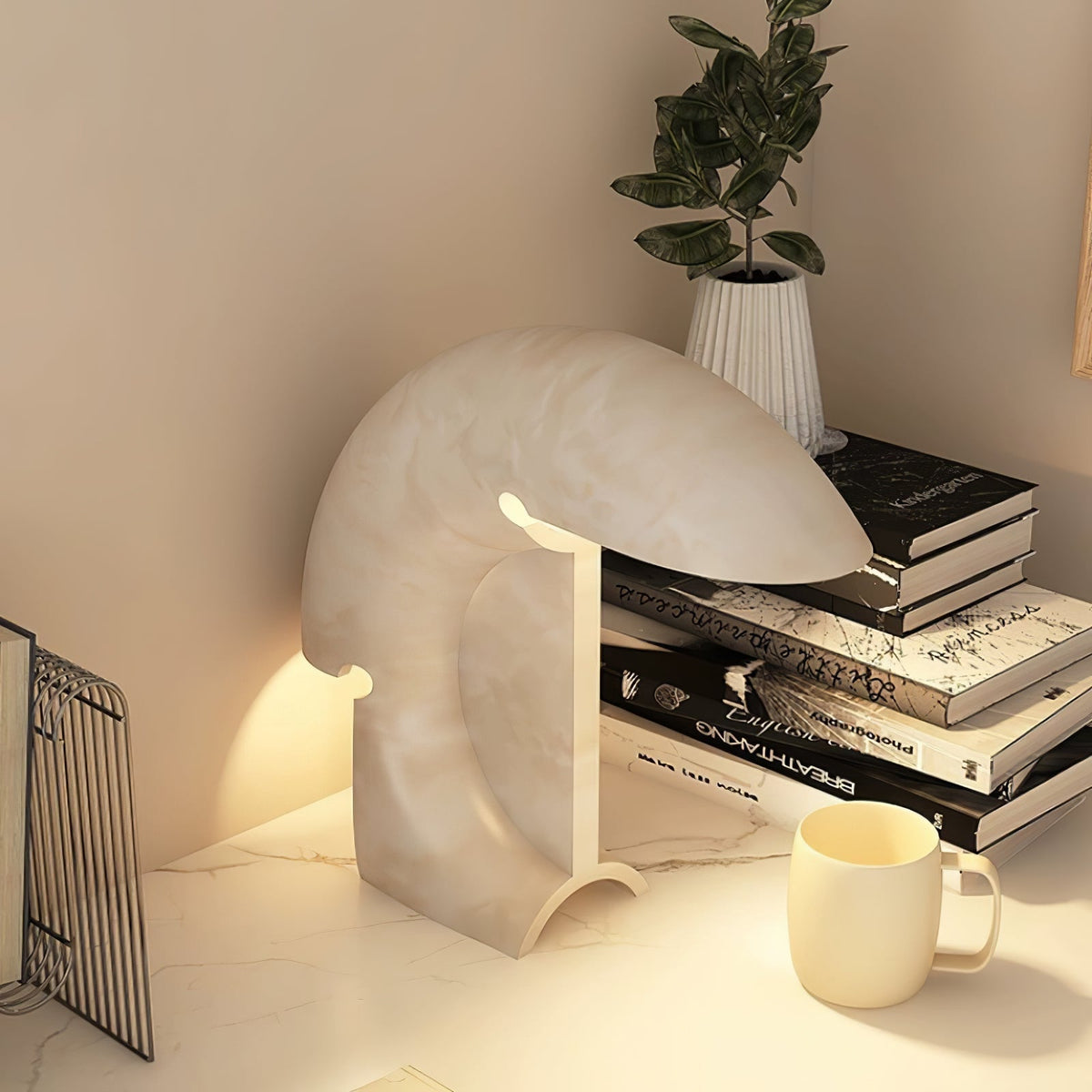 Elios Marble Table Lamp