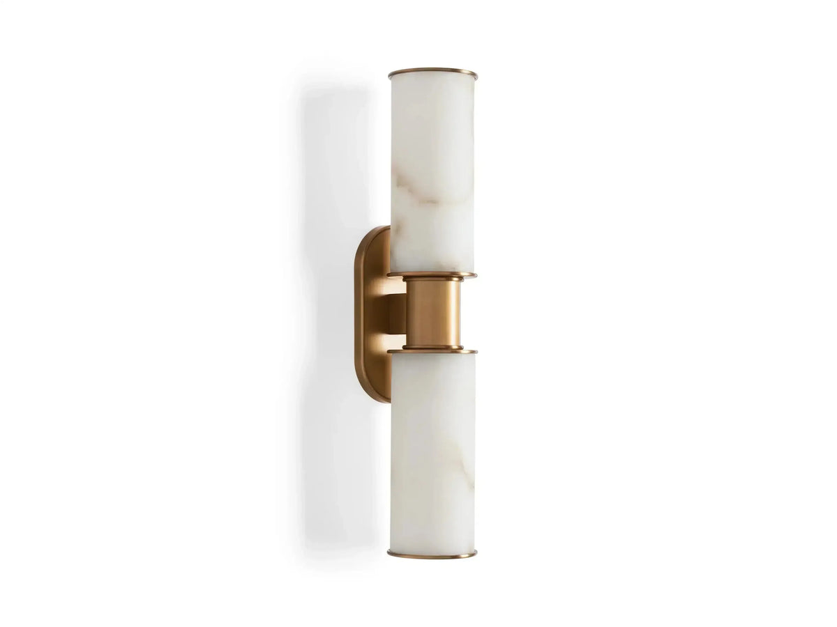 Harlin 2-Light Wall Sconce in Alabaster - view 8