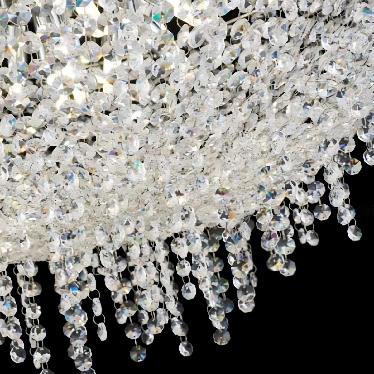 Adena Crystal Tassel Chandelier