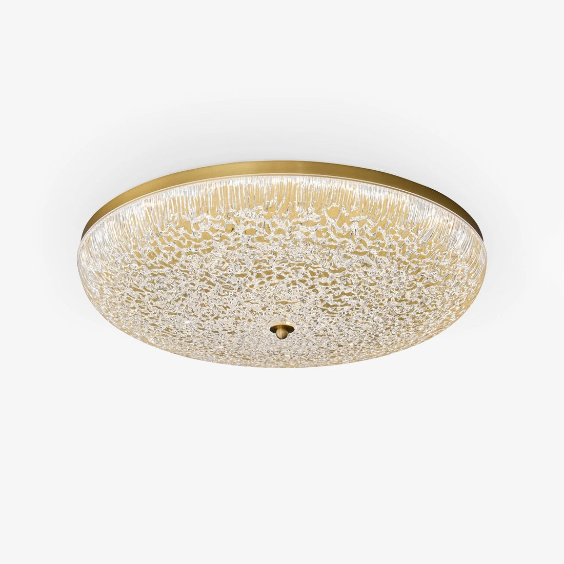 Crystalline Round Ceiling Lamp