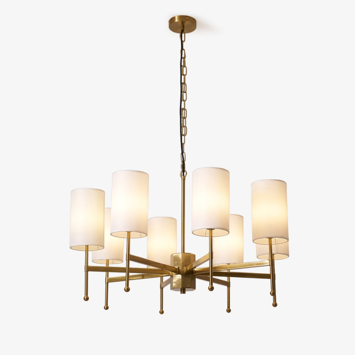 Brilliancess Brass Chandelier