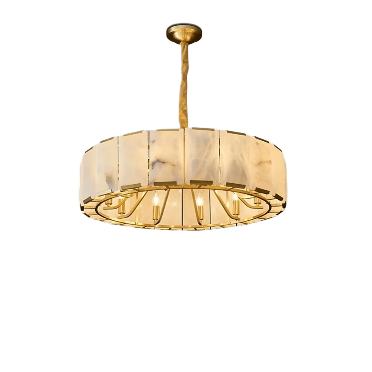 Natural Marble Ceiling Chandelier - view 12
