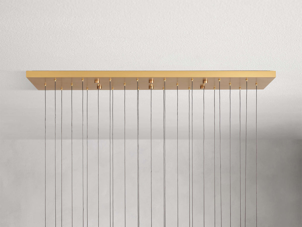 Soltaire Linear Chandelier 37"50"70"87"120"