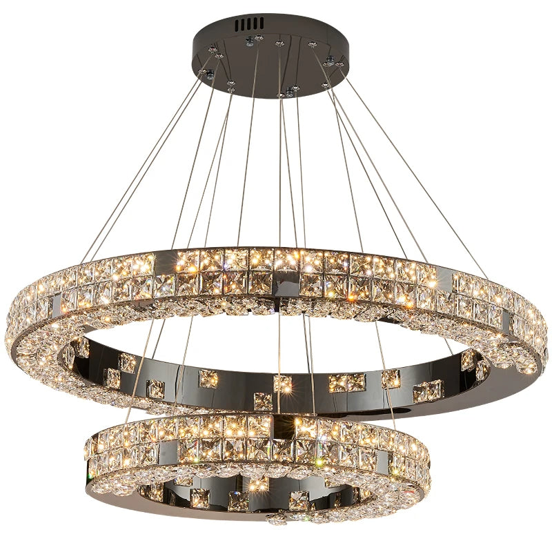 Bacci Ring Modern Chandelier - view 8