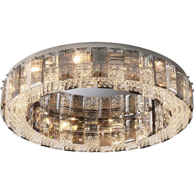 Lancia Crystal Ceiling Light Fixture - view 7