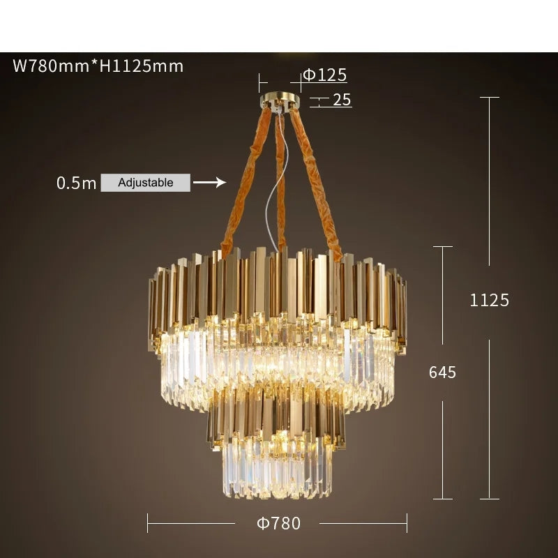 Gio Contemporary Chandelier - view 4