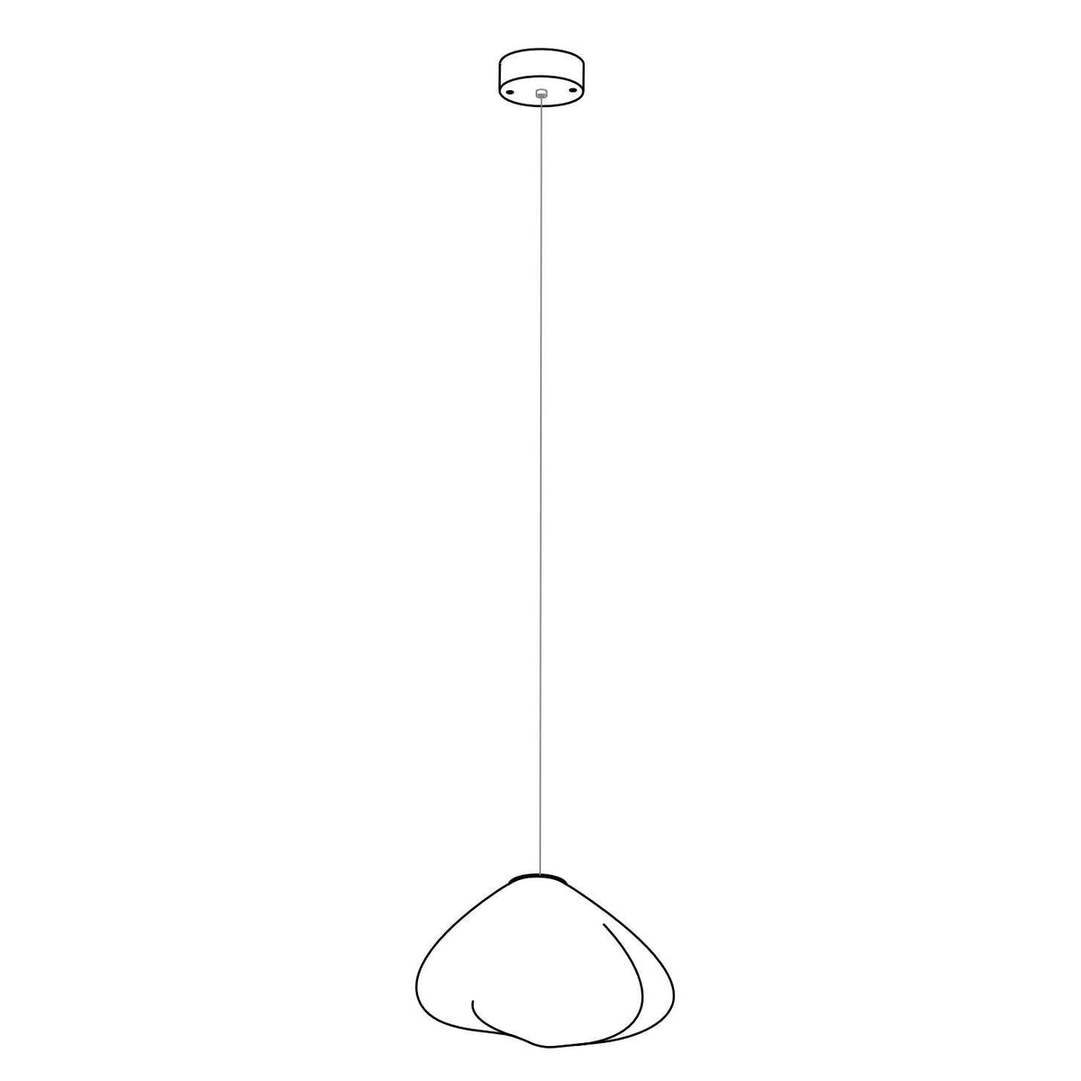 Blown Glass Random Pendant Light - view 47