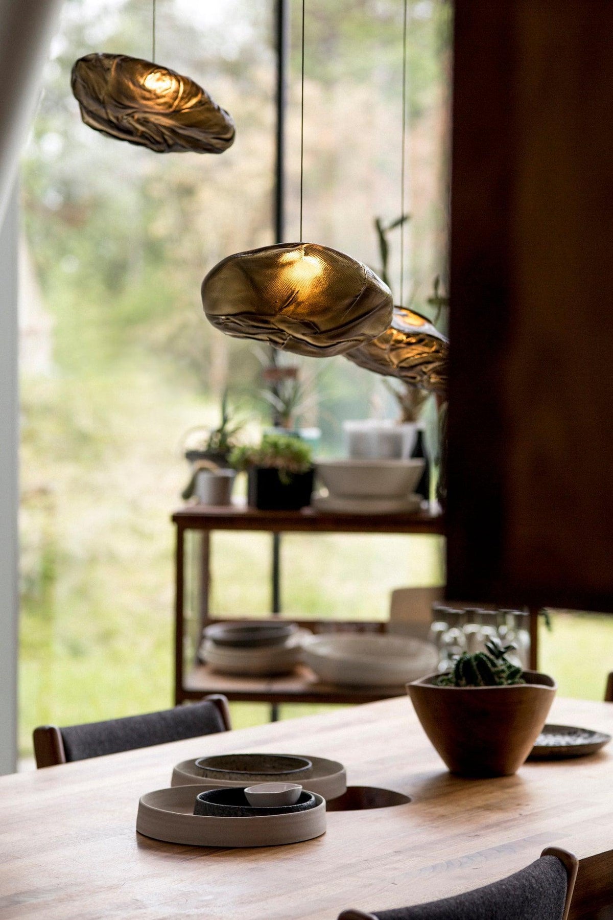 Blown Glass Random Pendant Light - view 12