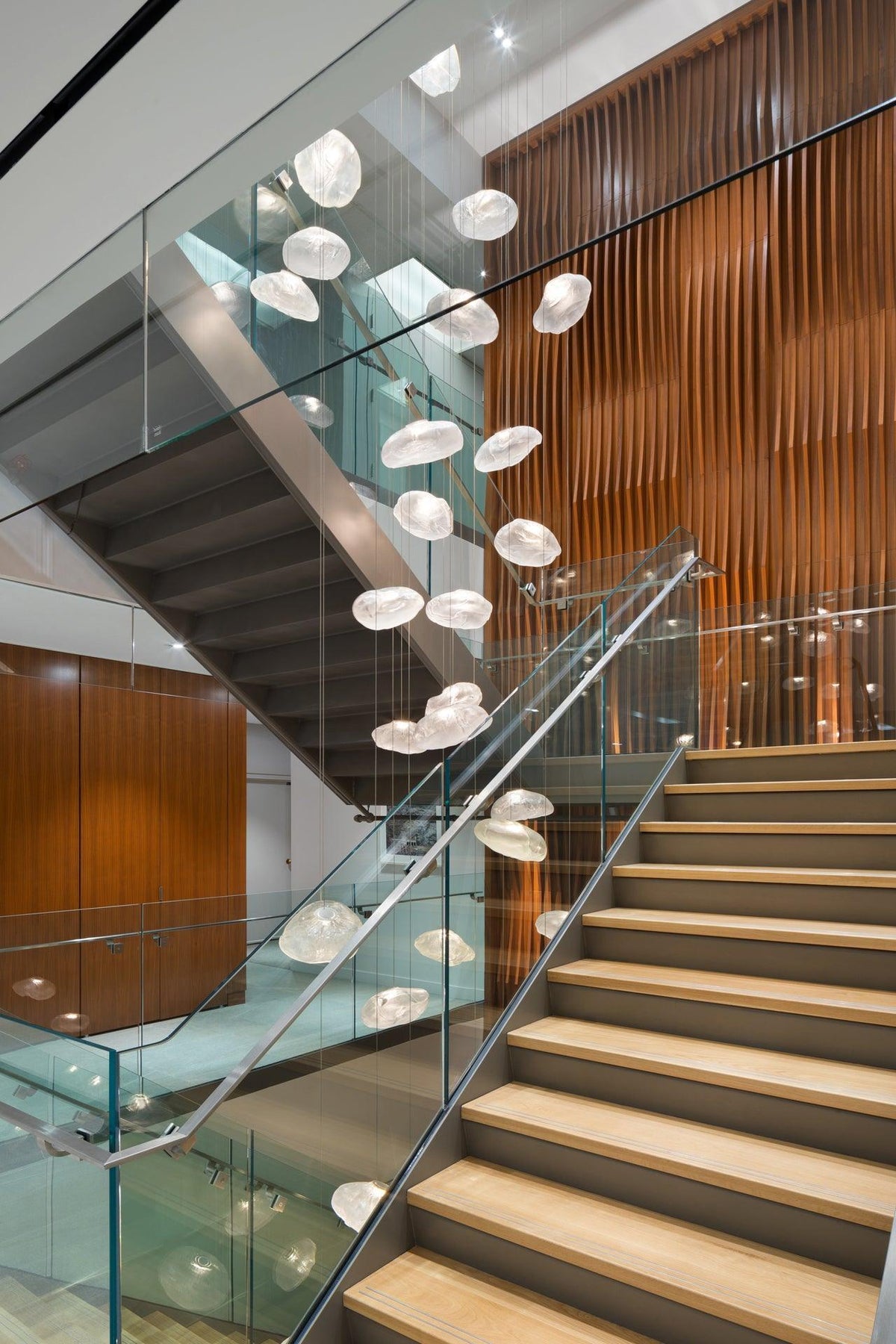 Blown Glass Random Pendant Light - view 14