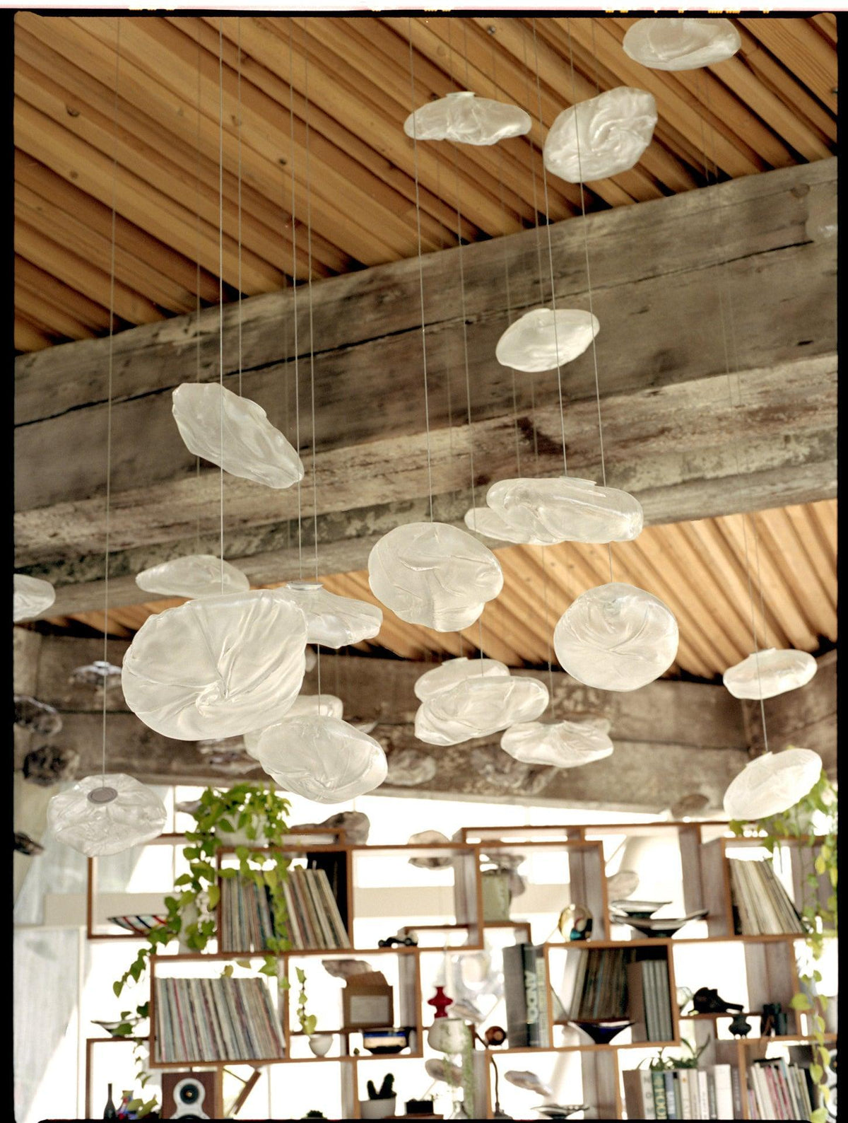 Blown Glass Random Pendant Light - view 15