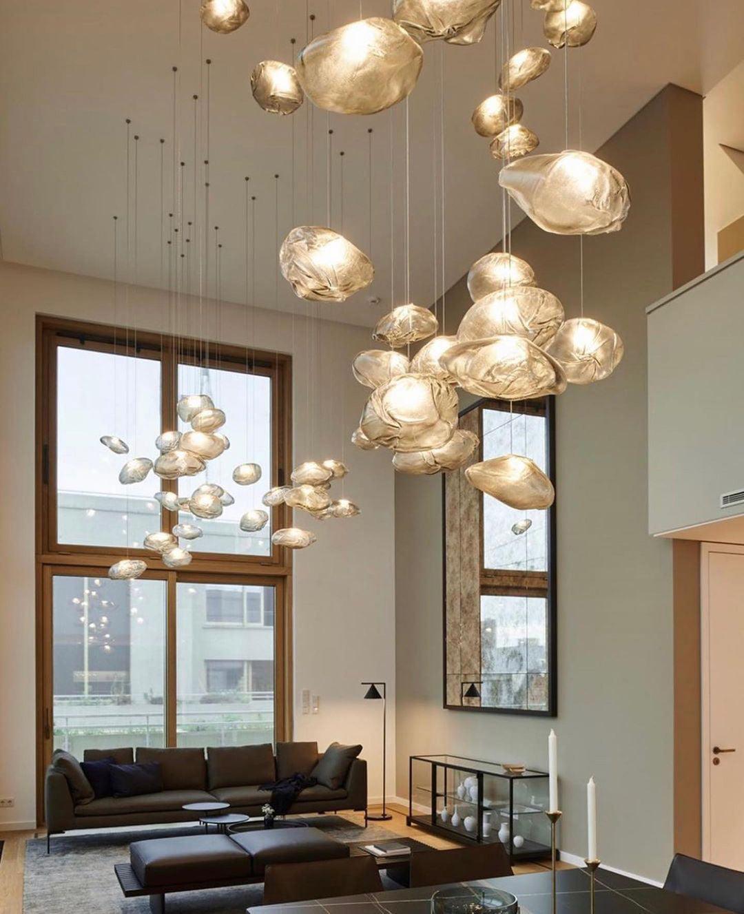 Blown Glass Random Pendant Light - view 28