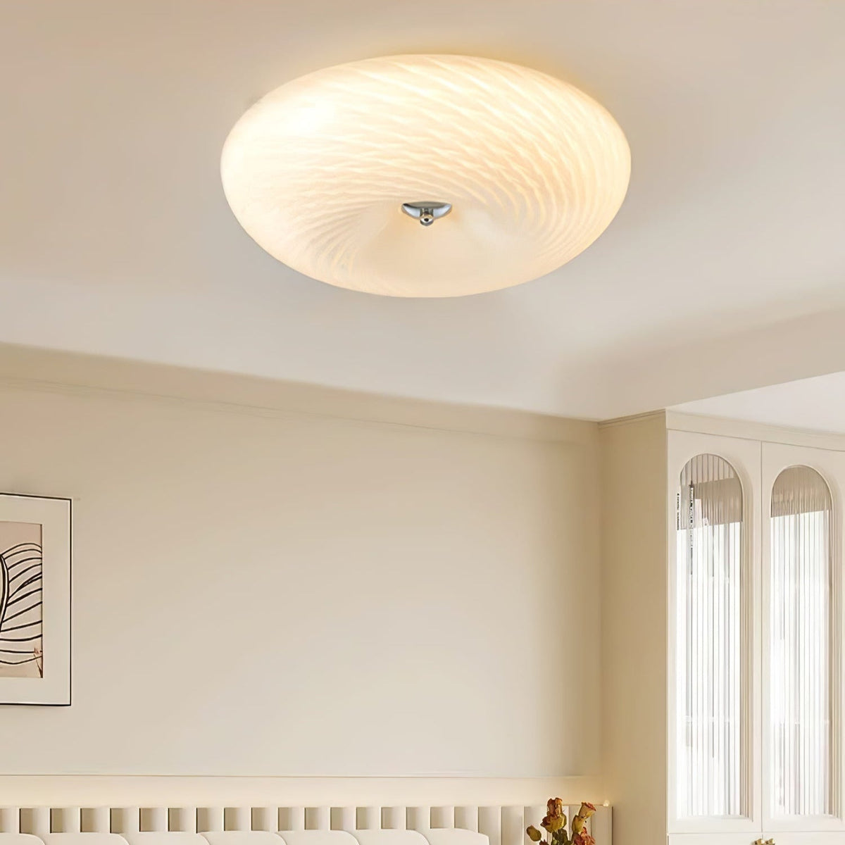 Whirlpool Glass Ceiling Light