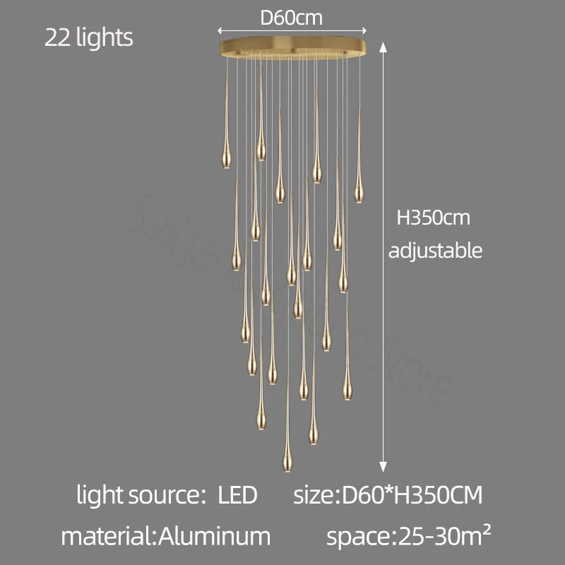 Ariano Multi Pendant Light Fixture - view 9