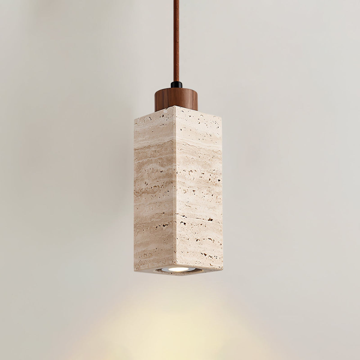 Solvara Travertine Pendant Lamp